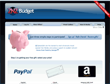 Tablet Screenshot of budget.zipnadazilch.com