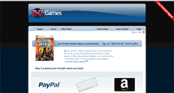 Desktop Screenshot of games.zipnadazilch.com