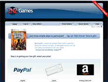 Tablet Screenshot of games.zipnadazilch.com