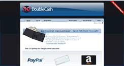 Desktop Screenshot of doublecash.zipnadazilch.com