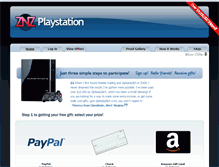 Tablet Screenshot of playstation.zipnadazilch.com